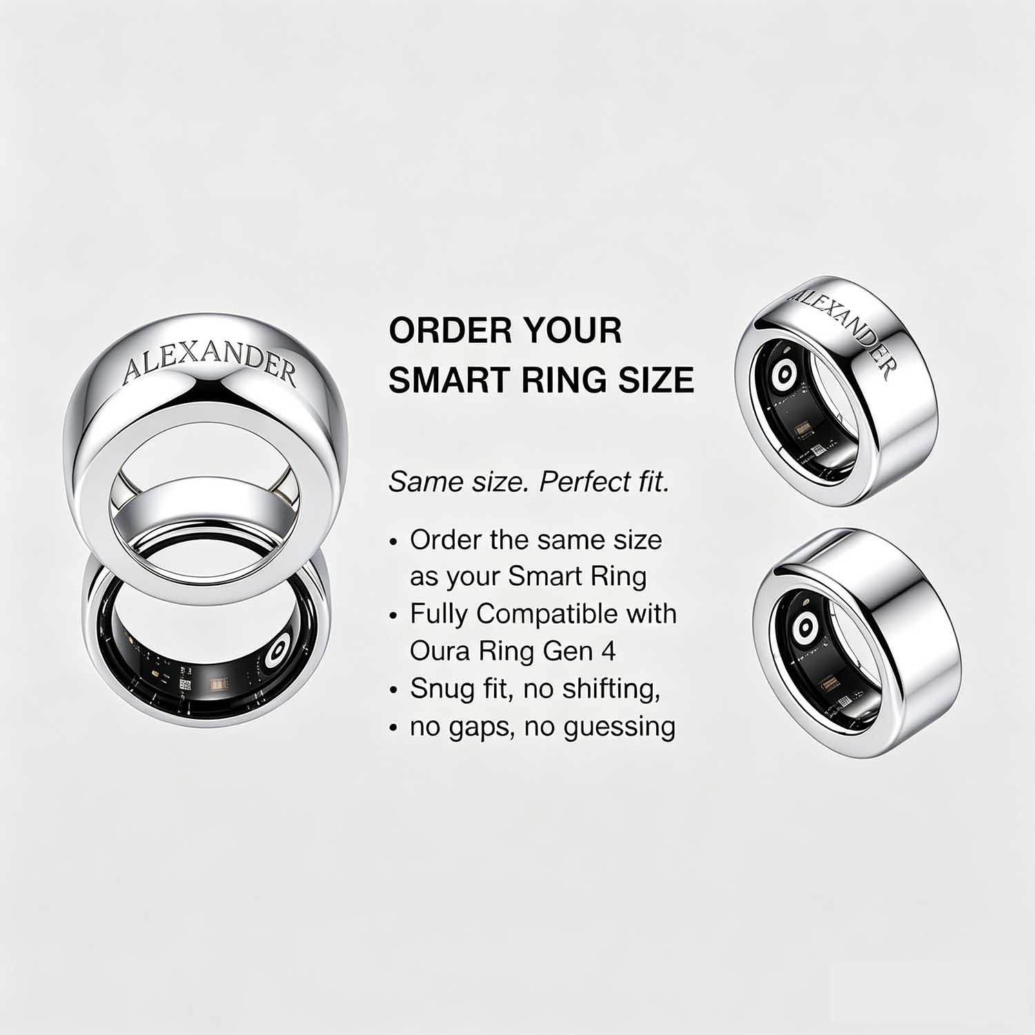 เคสป้องกันแหวนอัจฉริยะ Qitian  - Initial Ring Custom บทวิจารณ์และราคา